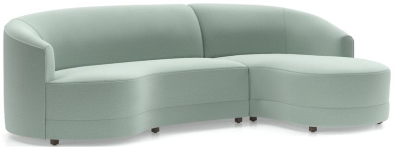 Infiniti 2-Piece Curve Back Sectional Sofa - image 0 of 7