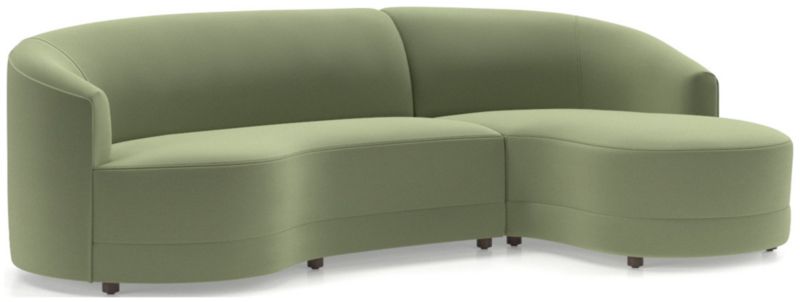 Infiniti 2-Piece Curve Back Sectional Sofa - image 0 of 7