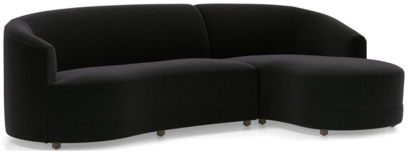 Infiniti 2-Piece Curve Back Sectional Sofa - image 0 of 7