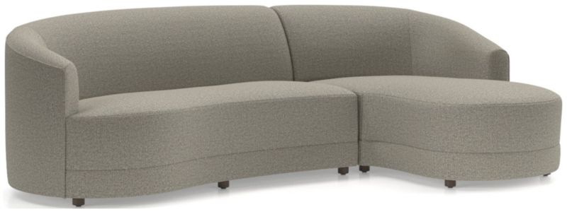 Infiniti 2-Piece Curve Back Sectional Sofa - image 0 of 7