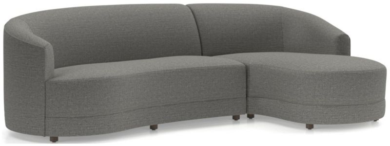 Infiniti 2-Piece Curve Back Sectional Sofa - image 0 of 7