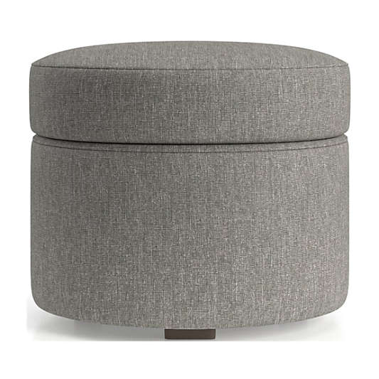 Infiniti Round Storage Ottoman