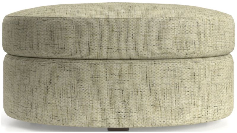 Infiniti Oval Storage Ottoman - image 0 of 7