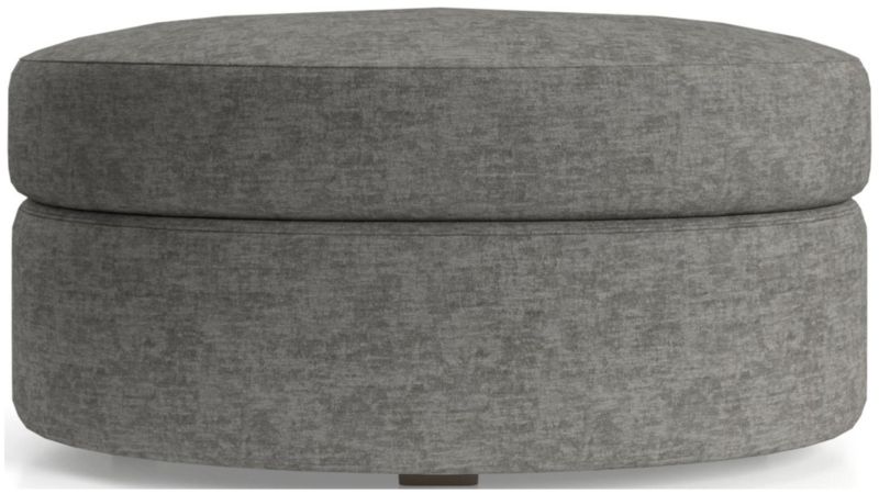 Infiniti Oval Storage Ottoman - image 0 of 7