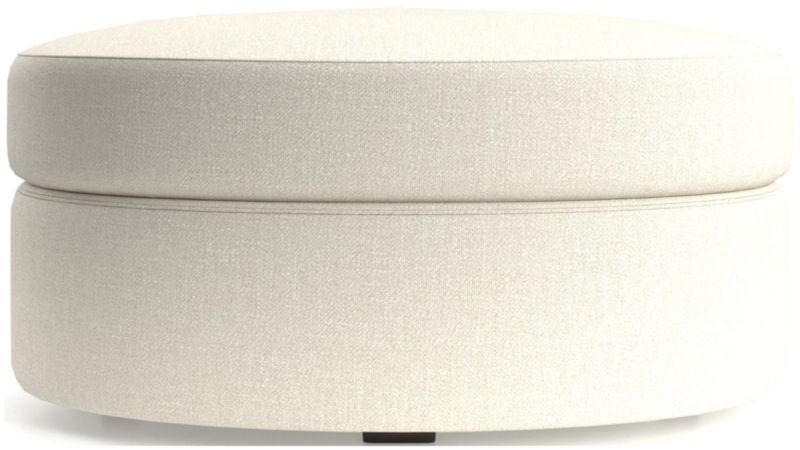 Infiniti Oval Storage Ottoman - image 0 of 7