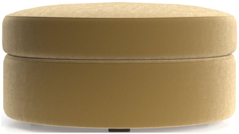 Infiniti Oval Storage Ottoman - image 0 of 7