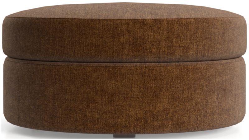 Infiniti Oval Storage Ottoman - image 0 of 7