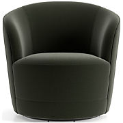 Odette Upholstered Swivel Dining Chair