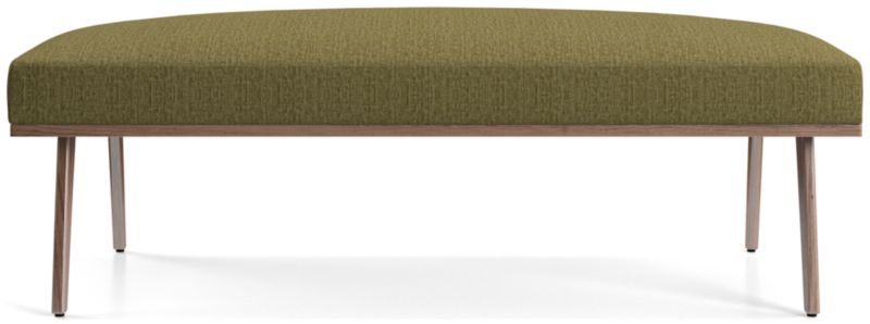 Cavett Walnut Wood Frame Bench - image 0 of 5