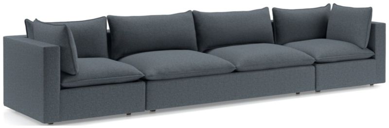 Lotus Deep Modular 3-Piece Corner Sectional Sofa - image 0 of 12