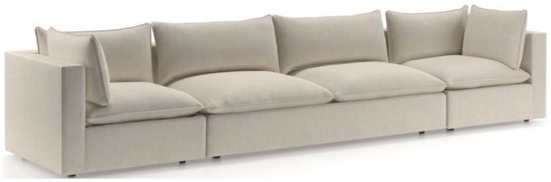 Lotus Deep Modular 3-Piece Corner Sectional Sofa - image 0 of 8