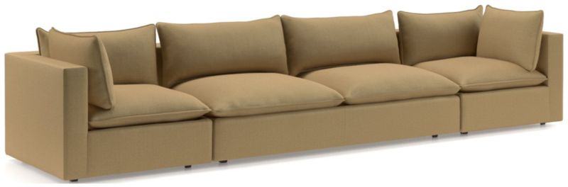 Lotus Deep Modular 3-Piece Corner Sectional Sofa - image 0 of 8