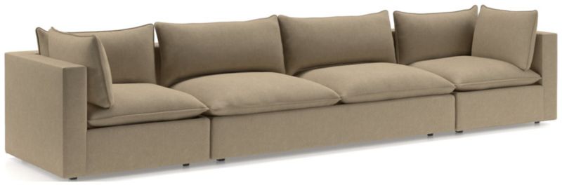 Lotus Deep Modular 3-Piece Corner Sectional Sofa - image 0 of 8