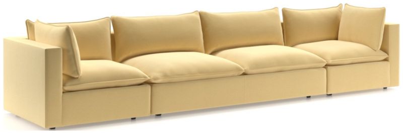 Lotus Deep Modular 3-Piece Corner Sectional Sofa - image 0 of 8