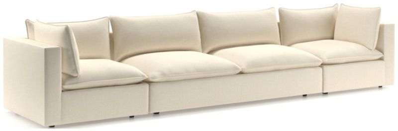 Lotus Deep Modular 3-Piece Corner Sectional Sofa - image 0 of 8