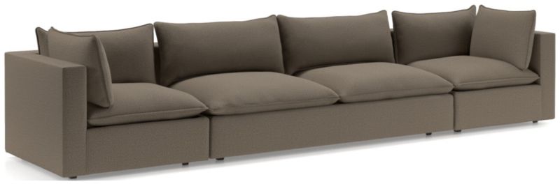 Lotus Deep Modular 3-Piece Corner Sectional Sofa - image 0 of 8