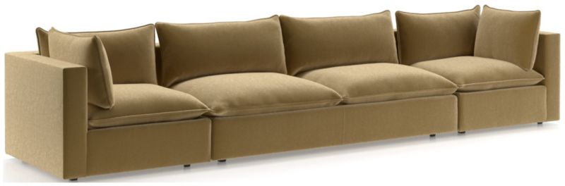 Lotus Deep Modular 3-Piece Corner Sectional Sofa - image 0 of 8