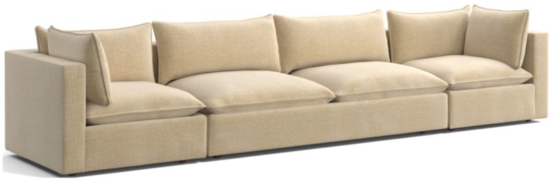 Lotus Deep Modular 3-Piece Corner Sectional Sofa - image 0 of 8