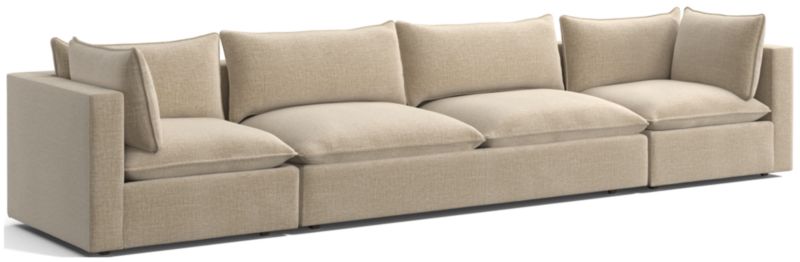 Lotus Deep Modular 3-Piece Corner Sectional Sofa - image 0 of 8