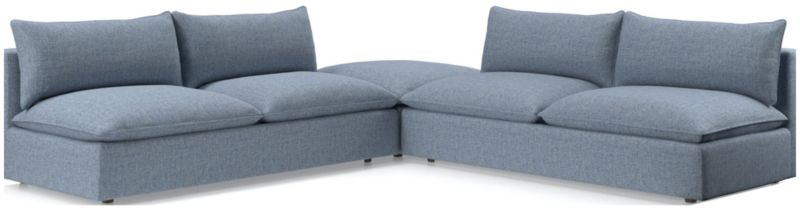 Lotus Deep Modular 3-Piece Sectional Sofa - image 0 of 8