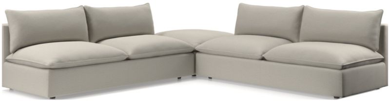 Lotus Deep Modular 3-Piece Sectional Sofa - image 0 of 8