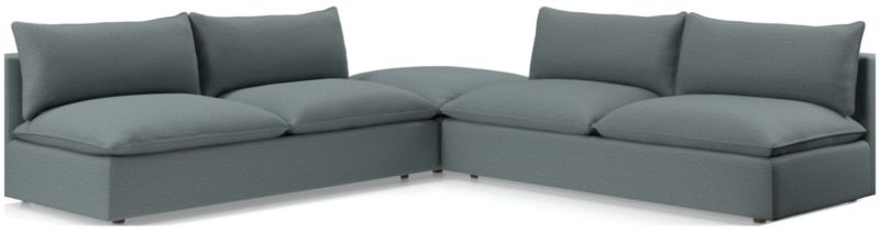 Lotus Deep Modular 3-Piece Sectional Sofa - image 0 of 8