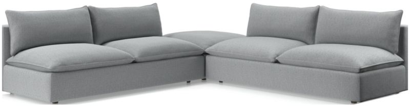 Lotus Deep Modular 3-Piece Sectional Sofa - image 0 of 8