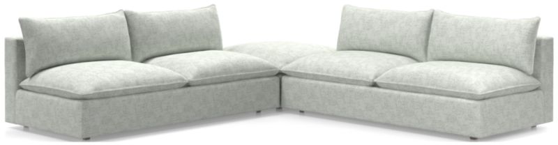 Lotus Deep Modular 3-Piece Sectional Sofa - image 0 of 8