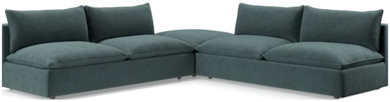 Lotus Deep Modular 3-Piece Sectional Sofa - image 0 of 8