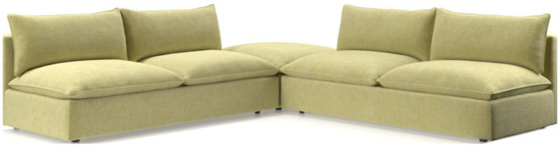 Lotus Deep Modular 3-Piece Sectional Sofa - image 0 of 8