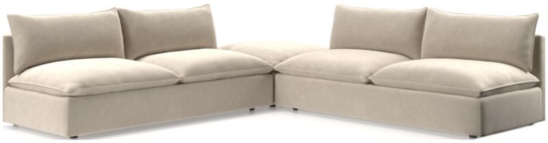 Lotus Deep Modular 3-Piece Sectional Sofa - image 0 of 8