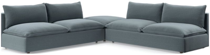 Lotus Deep Modular 3-Piece Sectional Sofa - image 0 of 8