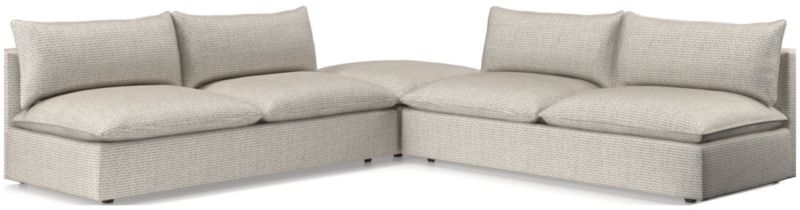 Lotus Deep Modular 3-Piece Sectional Sofa - image 0 of 8