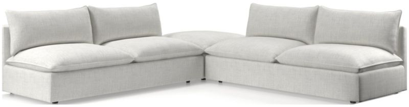 Lotus Deep Modular 3-Piece Sectional Sofa - image 0 of 8