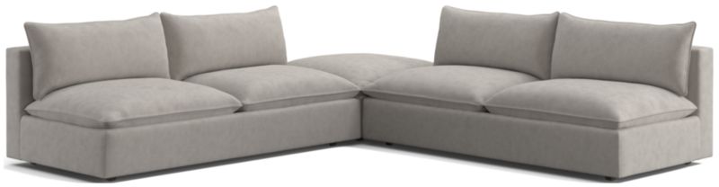 Lotus Deep Modular 3-Piece Sectional Sofa - image 0 of 8