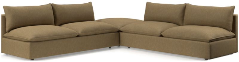 Lotus Deep Modular 3-Piece Sectional Sofa - image 0 of 9