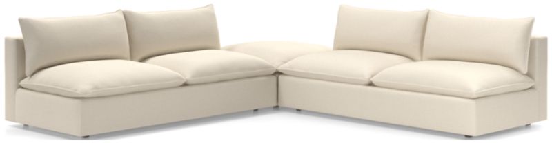 Lotus Deep Modular 3-Piece Sectional Sofa - image 0 of 8