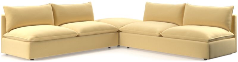 Lotus Deep Modular 3-Piece Sectional Sofa - image 0 of 8