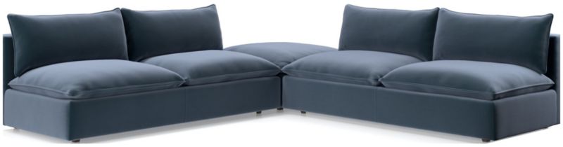 Lotus Deep Modular 3-Piece Sectional Sofa - image 0 of 8