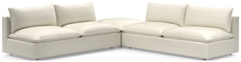 Lotus Deep Modular 3-Piece Sectional Sofa - image 0 of 8