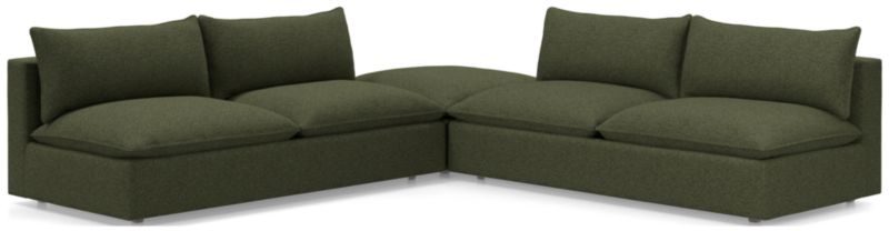 Lotus Deep Modular 3-Piece Sectional Sofa - image 0 of 8