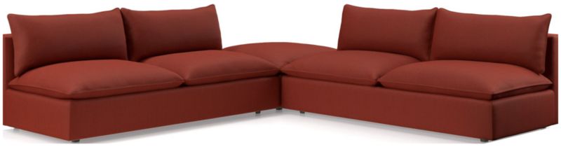 Lotus Deep Modular 3-Piece Sectional Sofa - image 0 of 8