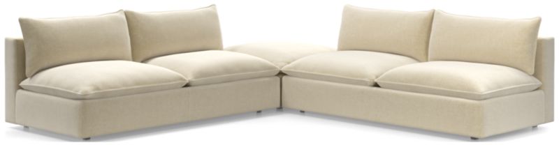 Lotus Deep Modular 3-Piece Sectional Sofa - image 0 of 8