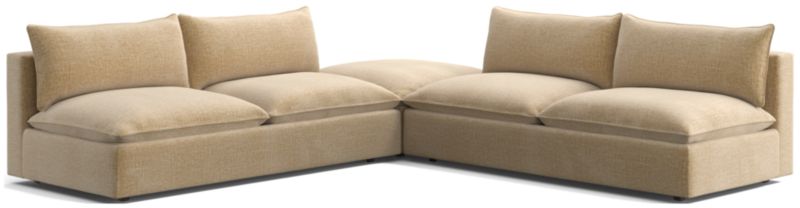 Lotus Deep Modular 3-Piece Sectional Sofa - image 0 of 9