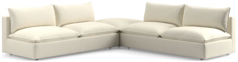 Lotus Deep Modular 3-Piece Sectional Sofa - image 0 of 8