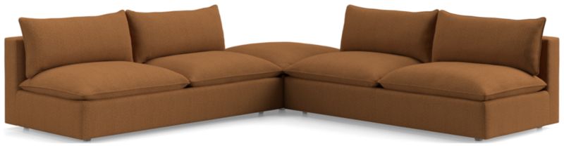 Lotus Deep Modular 3-Piece Sectional Sofa - image 0 of 8