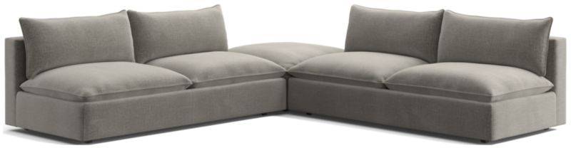 Lotus Deep Modular 3-Piece Sectional Sofa - image 0 of 8