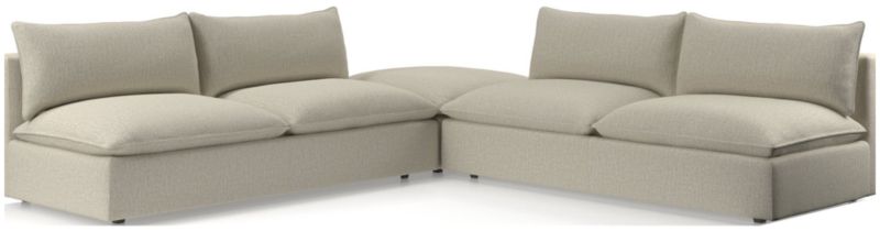 Lotus Deep Modular 3-Piece Sectional Sofa - image 0 of 8