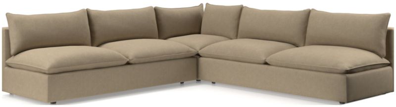 Lotus Deep Modular 3-Piece Corner Sectional Sofa - image 0 of 8