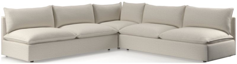 Lotus Deep Modular 3-Piece Corner Sectional Sofa - image 0 of 8